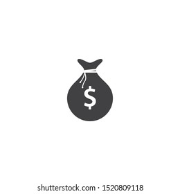 Money bag Logo icon vector template