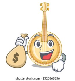 With money bag old banjo  