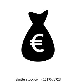 Money bag Pound vector icon