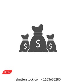 Money bag set  icon