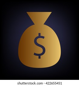Money bag sign