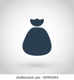 Money bag sign icon