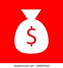 Money bag sign illustration