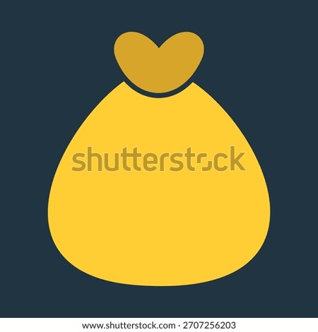 Money Bag smart trendy vector fascinating amazing design useful Illustration colorful background.eps