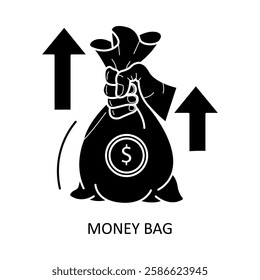 Money Bag – Symbol Representing Wealth and Financial Growth