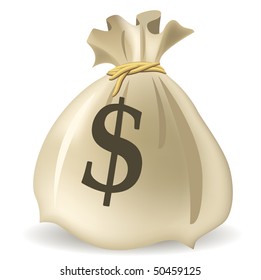 Money Bag, vector