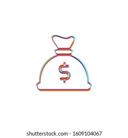 Money Bag - Vector App Icon