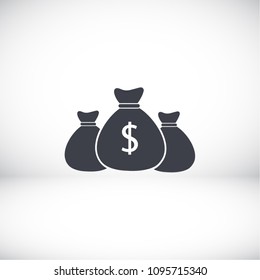 Money bag Vector icon