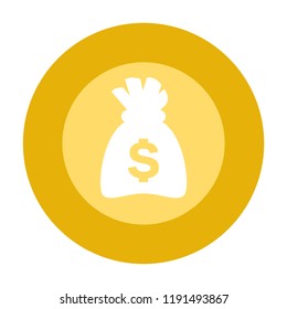 money bag vector icon