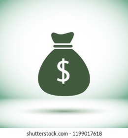 Money bag Vector icon