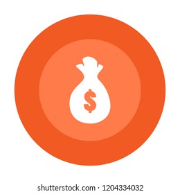 money bag vector icon