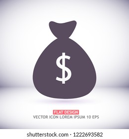 Money bag Vector icon