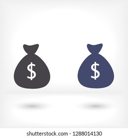Money bag Vector icon