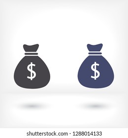 Money bag Vector icon