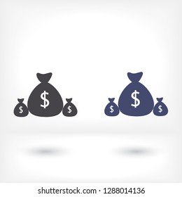 Money bag Vector icon