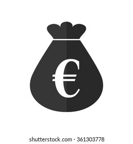 Money bag  - vector icon