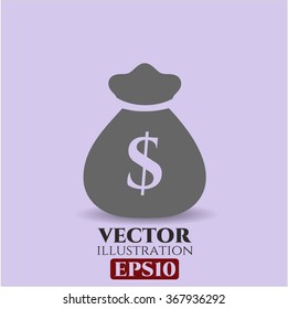 Money Bag vector icon