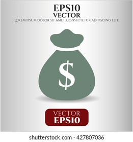 Money Bag vector icon