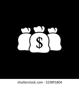 money bag vector icon