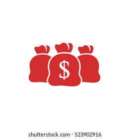 money bag vector icon