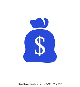 money bag vector icon