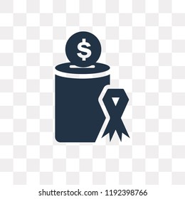 Money bag vector icon isolated on transparent background, Money bag transparency concept can be used web and mobile