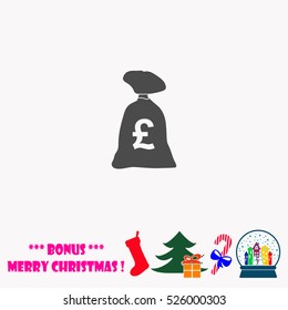 Money bag  vector illustration.