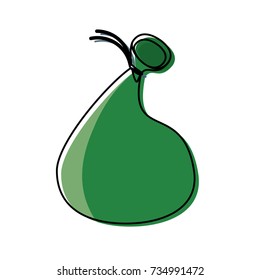 money bag  vector illustration