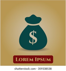 Money Bag vector symbol