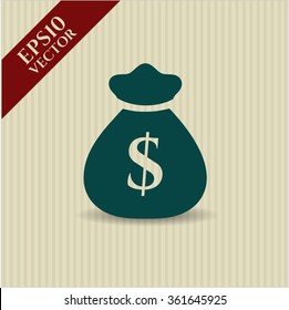 Money Bag vector symbol