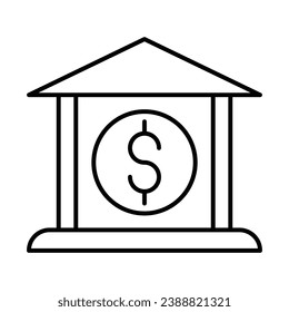 Money Banking Icon Design For Personal And Commercial Use