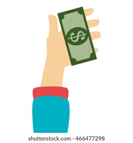 money bilets and business,isolated flat icon design