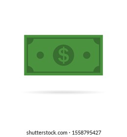 Money bill cash icon vector illustration graphic design
