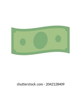 money bill currency icon isolated