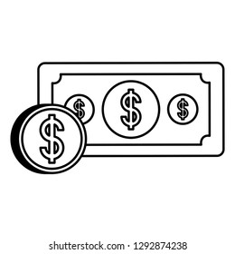 Money Bill Design Stock Vector (Royalty Free) 1292874238 | Shutterstock