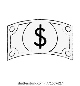 Money bill isolated