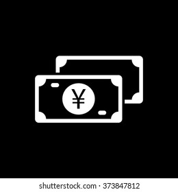 Money Bill - Yen Thin Line Single Icon