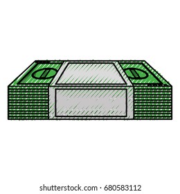 Money billets isolated