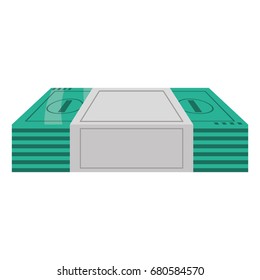 Money billets isolated