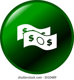 botón de cuentas de dinero