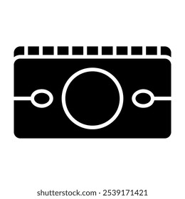 Money bills icon ,business essentials illustration.