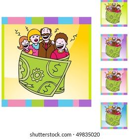 Dinero en blanco
