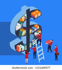 Money and books