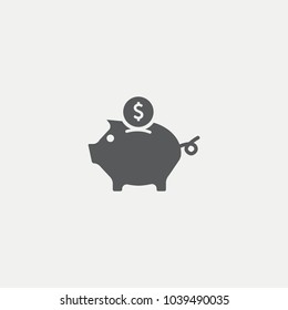 Money Box Flat Icon