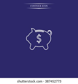 Money box icon.