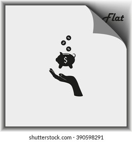 Money box icon.