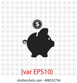 Money box icon.
