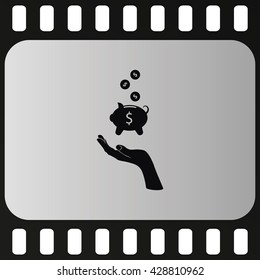Money box icon.