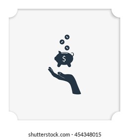 Money box icon.