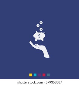 Money box icon.